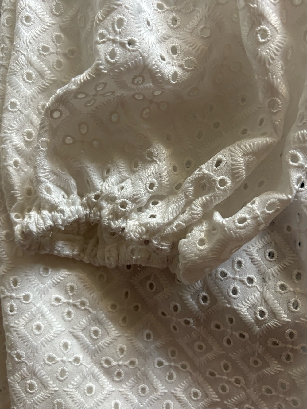 LIlly Pulitzer Sea Breeze Eyelet button down top - Picture 9 of 9